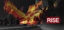 Discovery splash banner for Rise — Clash of Clans Discord server