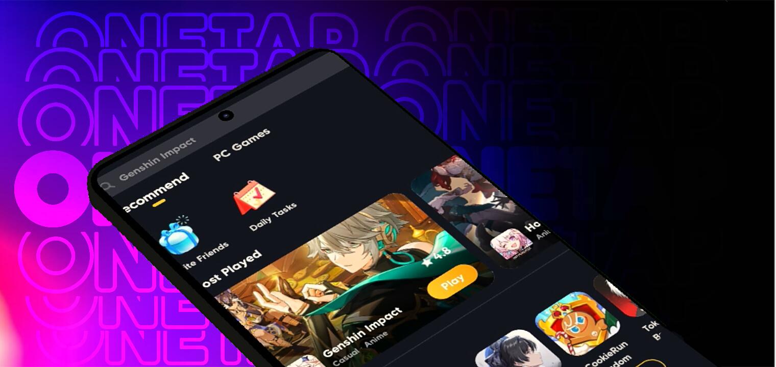 Discovery splash banner for OneTap - Support Discord server