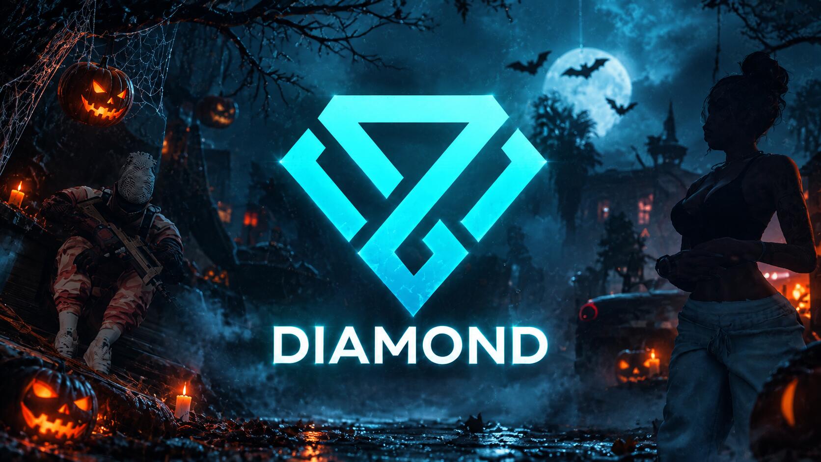 Discovery splash banner for Diamond RP Discord server