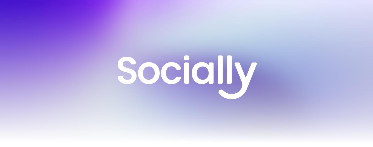 Discovery splash banner for Socially Discord server