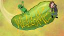 Discovery splash banner for Pickle Friends Discord server