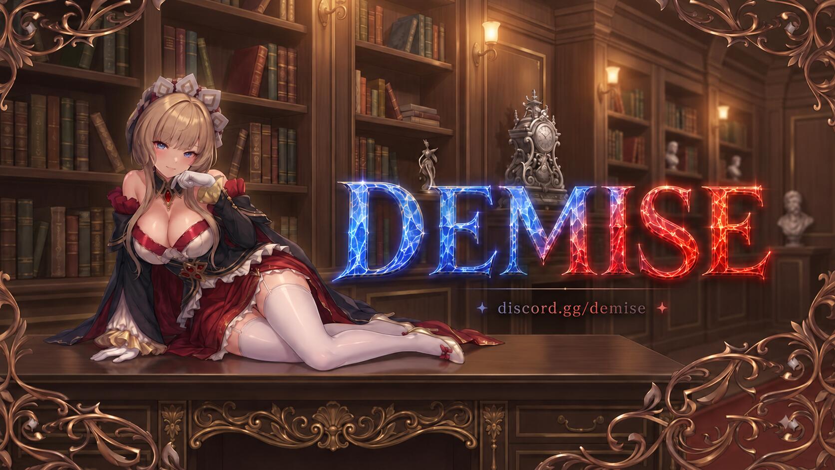 Discovery splash banner for 火 Demise | Anime & Manga # ufakbakım Discord server