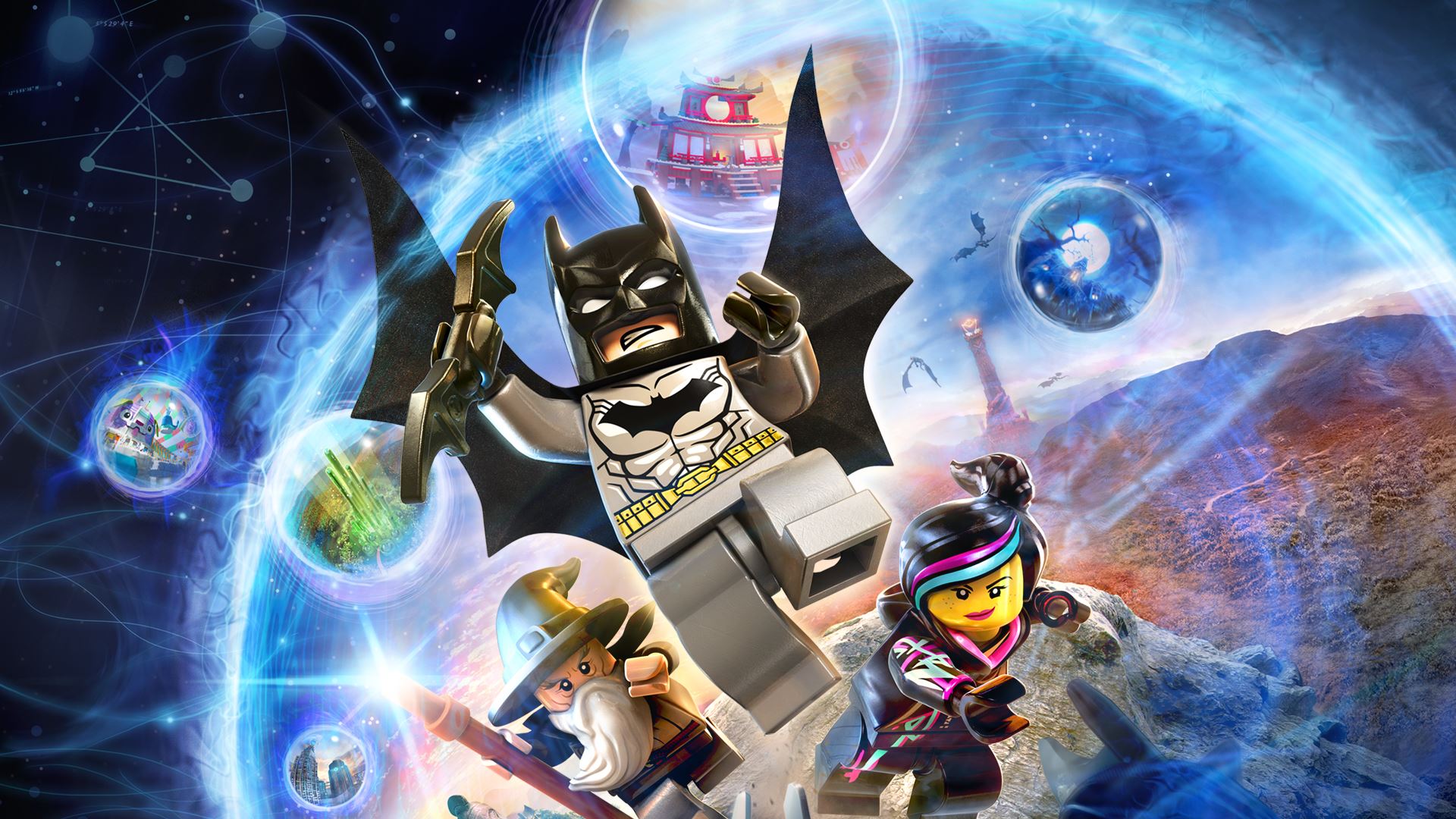 Discovery splash banner for LEGO Dimensions Discord server