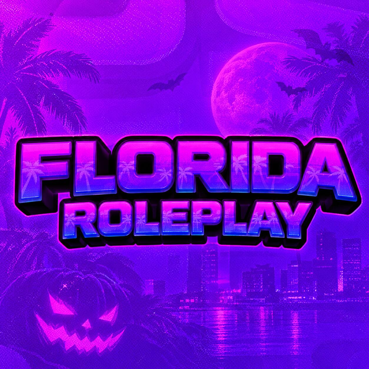 Discovery splash banner for Florida Roleplay Discord server