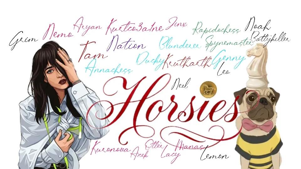 Discovery splash banner for Horsies ♞ Discord server