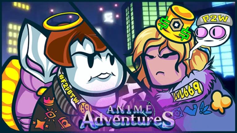 Discovery splash banner for Anime Adventures Discord server