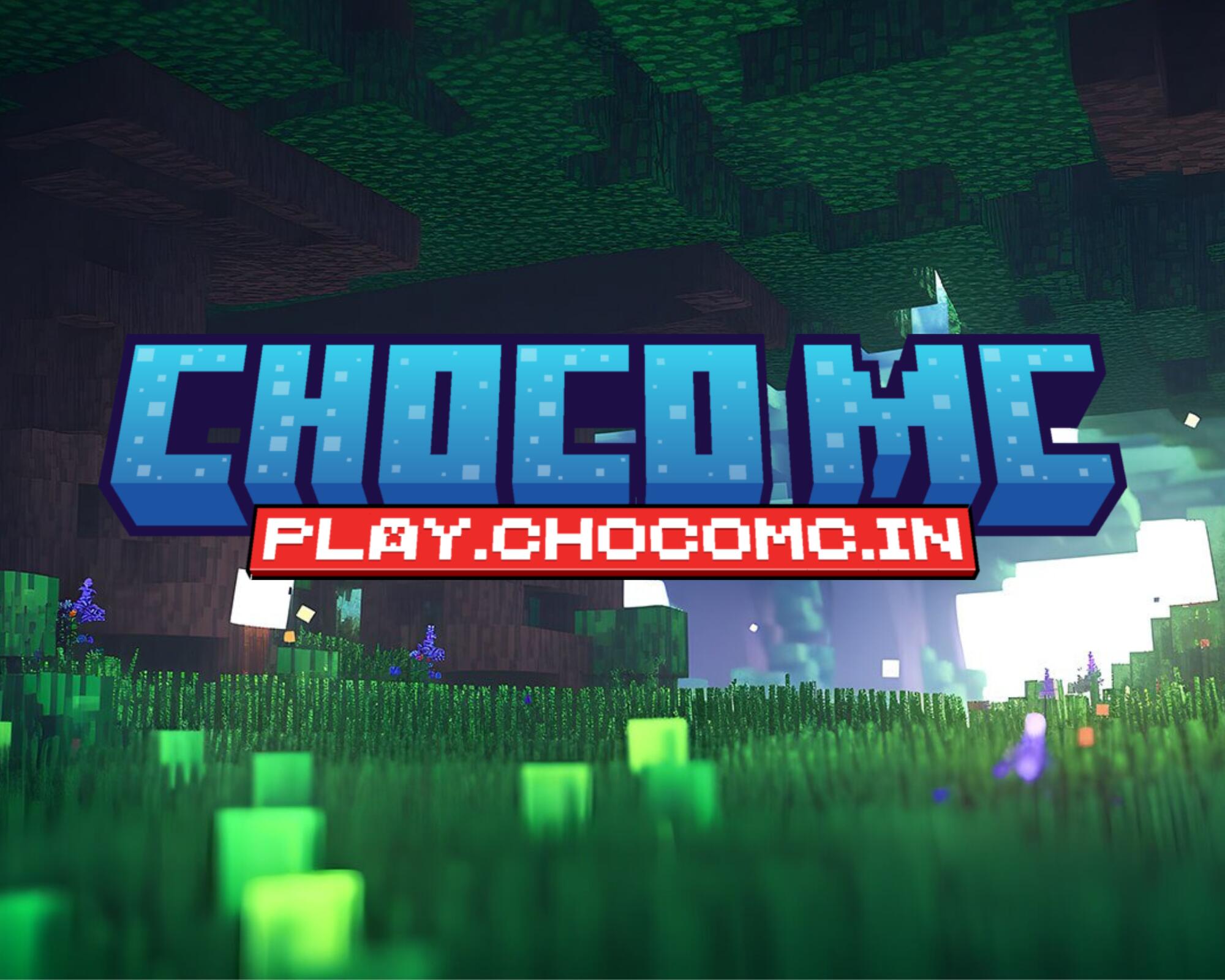 Discovery splash banner for Choco MC Discord server