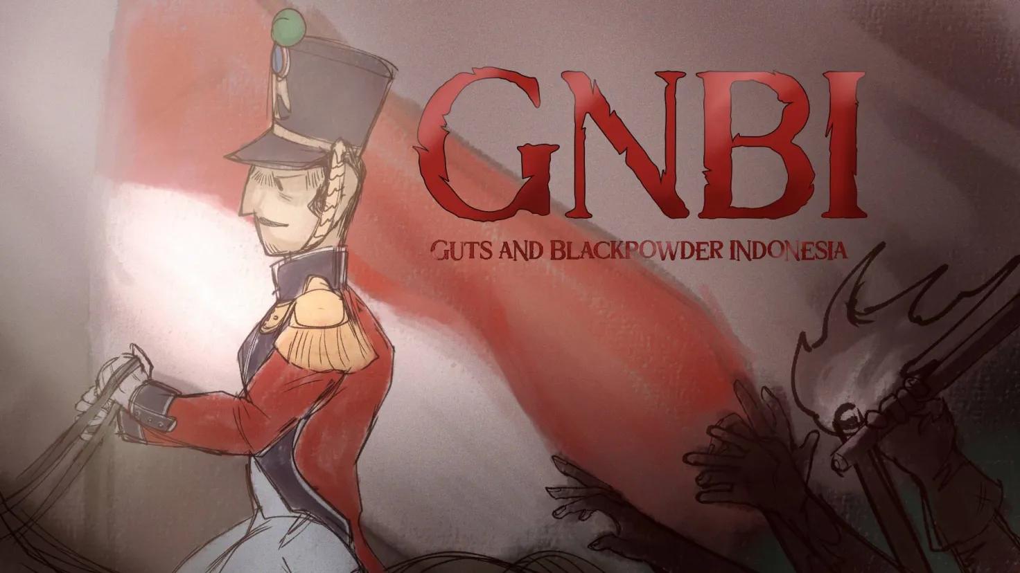 Discovery splash banner for Guts & Blackpowder Indonesia Discord server
