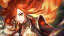 Discovery splash banner for Mavuika Mains ⟡ Natlan Discord server