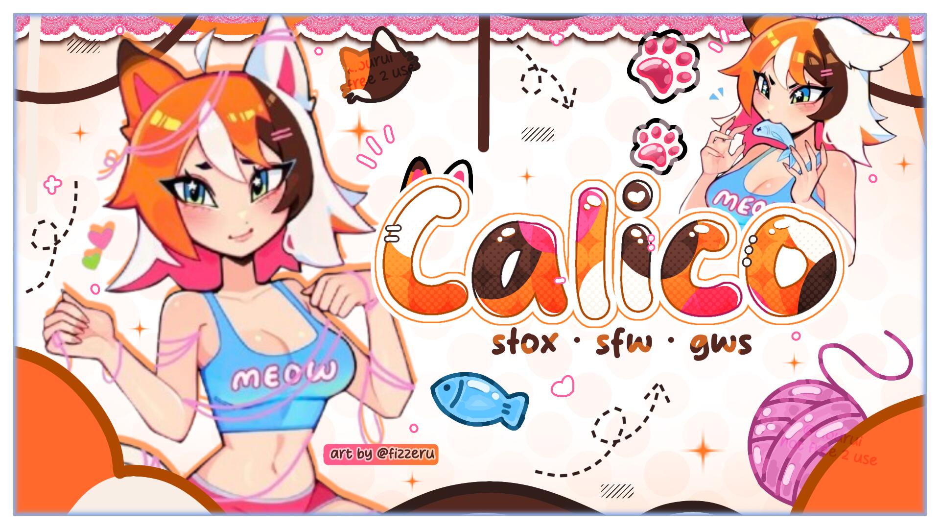Discovery splash banner for calico π .αβ Discord server