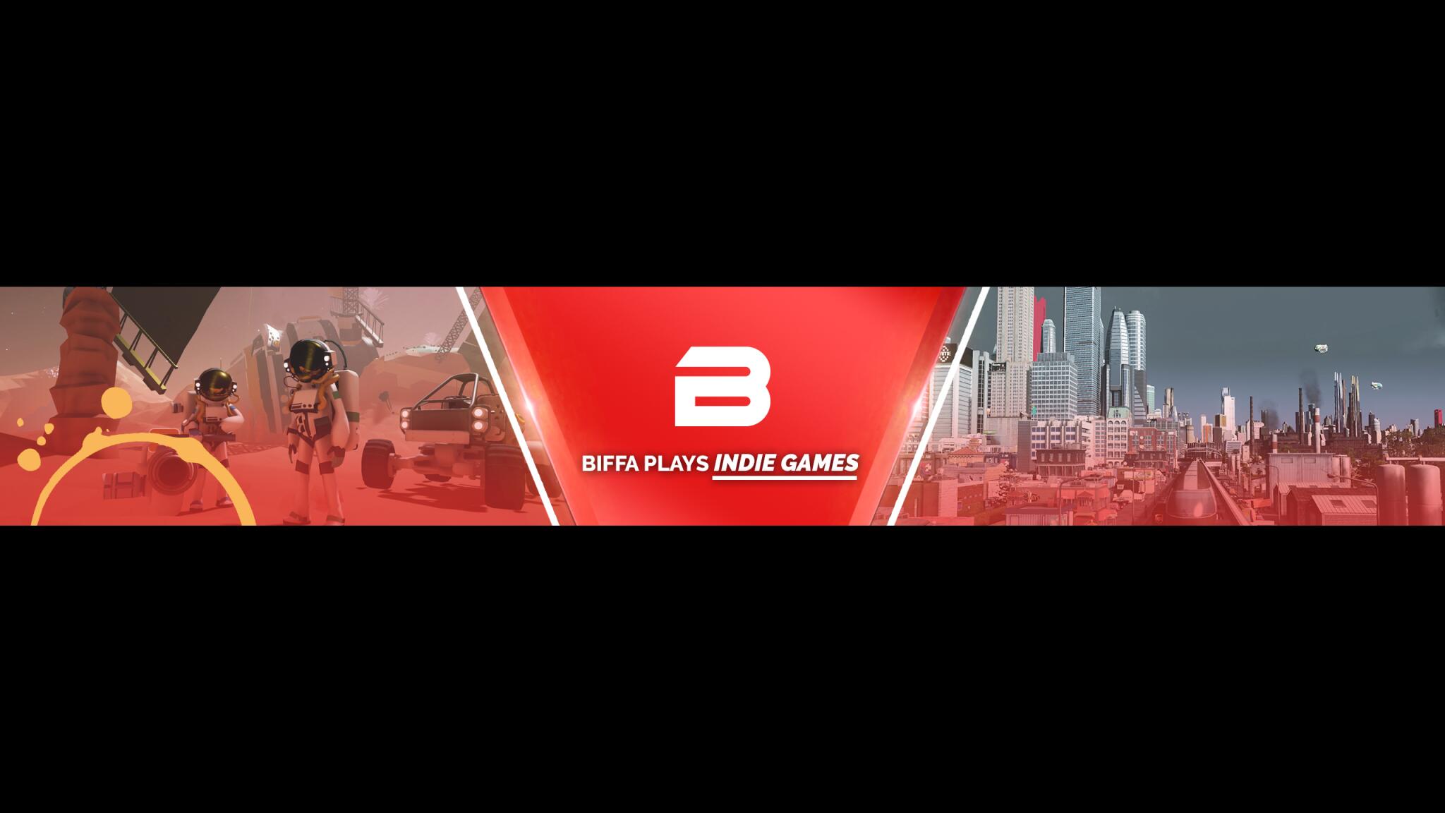 Discovery splash banner for Biffa Plays Discord server