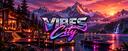 Discovery splash banner for Vibes City | Hosted by MYPS Discord server