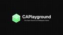 Discovery splash banner for CAPlayground Discord server