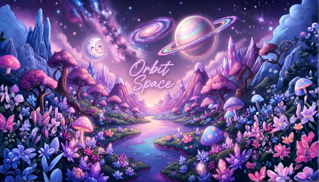 Discovery splash banner for ✦ 0rbit Space ✦ Discord server