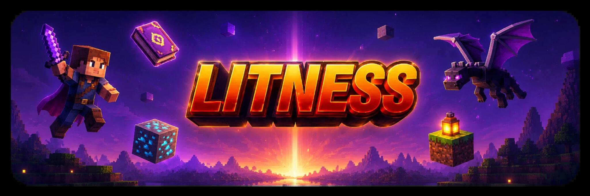 Discovery splash banner for Litness Discord server