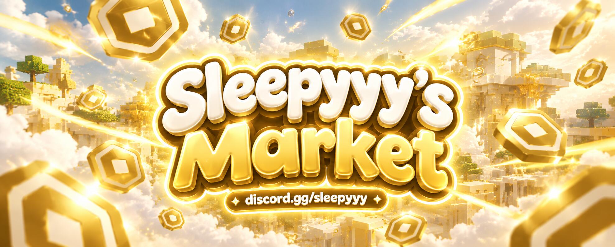 Discovery splash banner for Sleepyyy's Market Discord server
