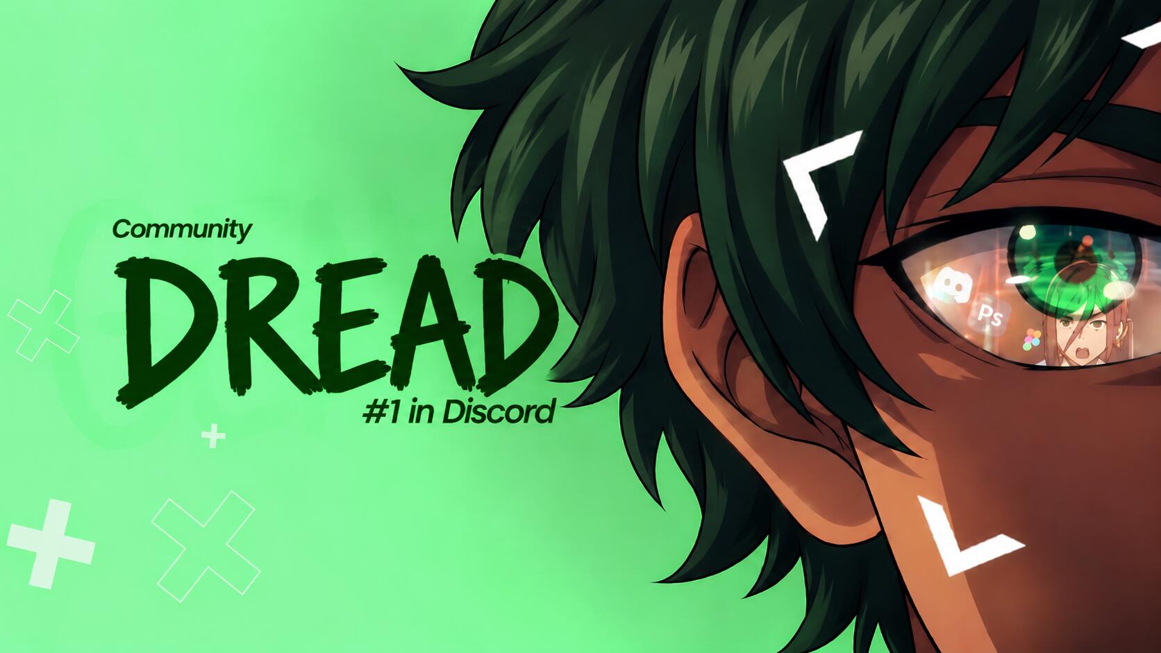 Discovery splash banner for i /dread you | chilling | global | india | #1 Discord server