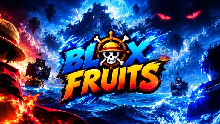 Discovery splash banner for Bloxfruit Giveaways Paradise Discord server
