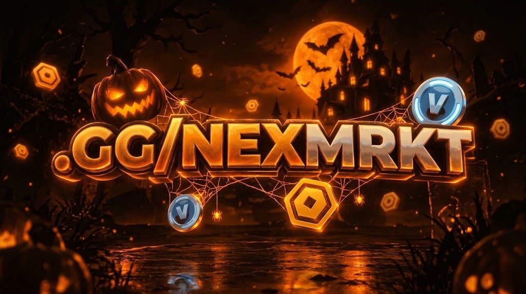Discovery splash banner for NEX Market ™ | Cheap Robux, Vbucks , Valorant, And More Discord server
