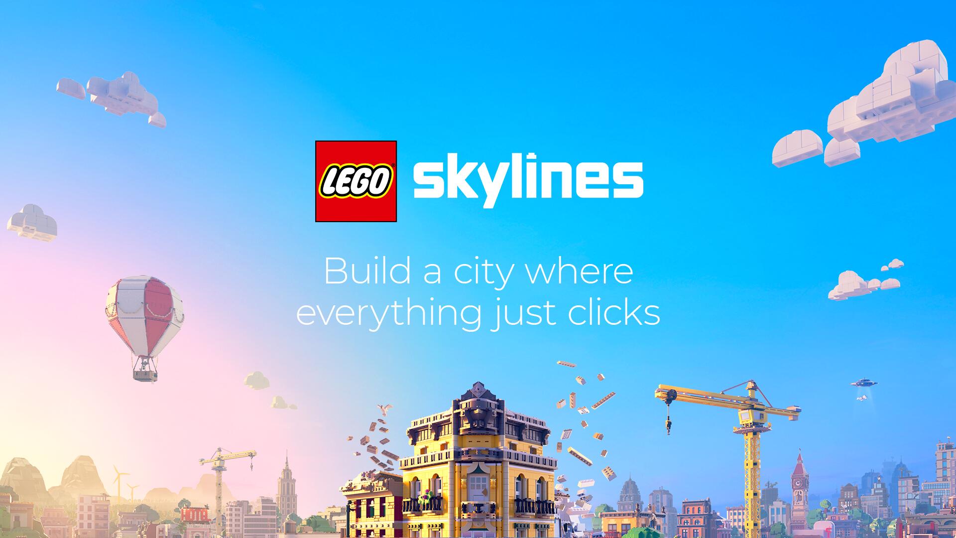 Discovery splash banner for LEGO Skylines Discord server