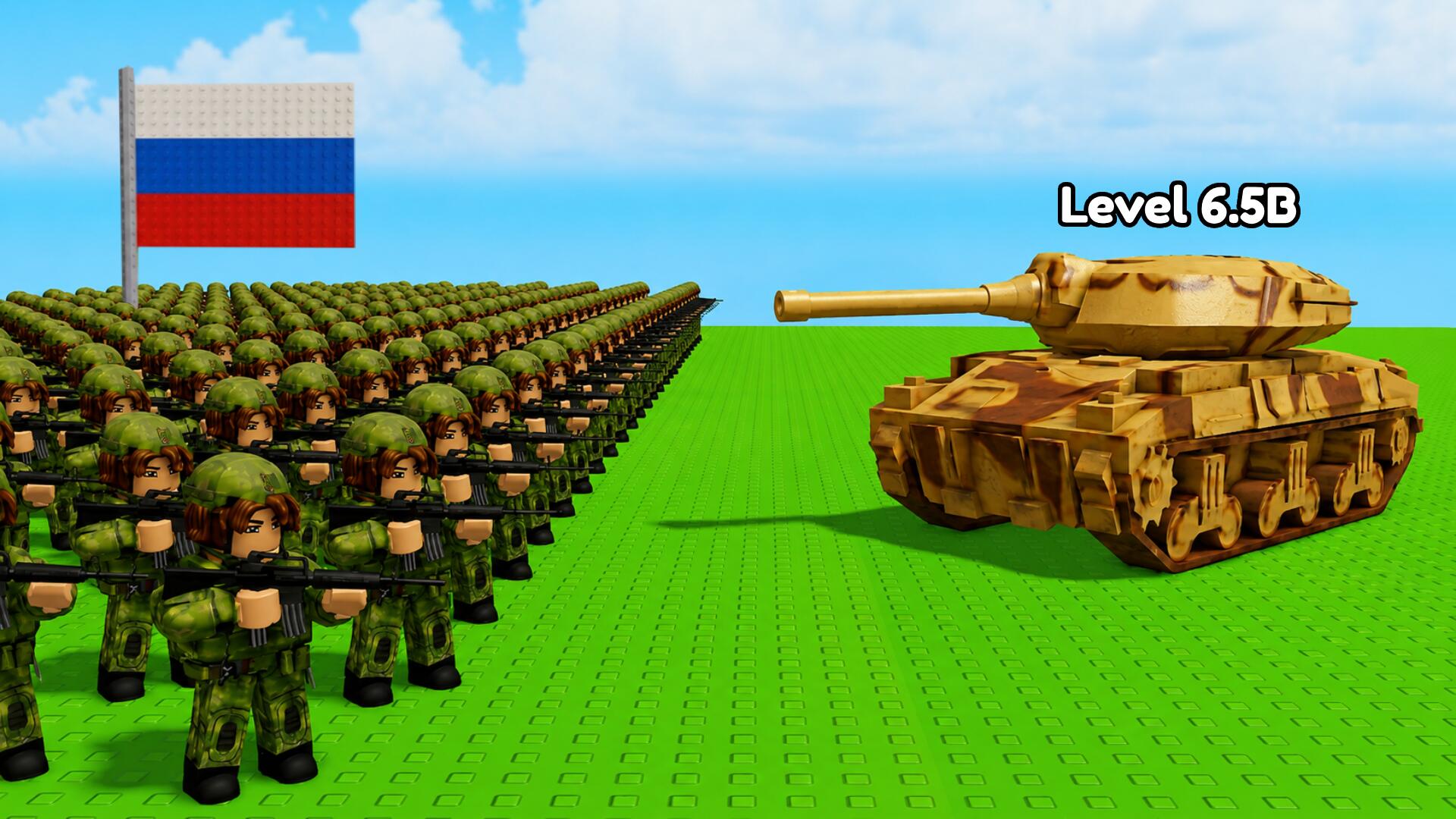 Discovery splash banner for Merge a Mini Army Discord server
