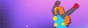 Discovery splash banner for Just Dance Discord server