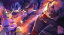 Discovery splash banner for The Evil Furry Pawsmos🐾 Discord server