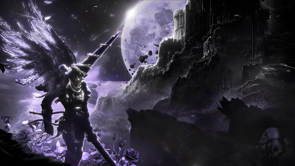 Discovery splash banner for Blasphemous Discord server