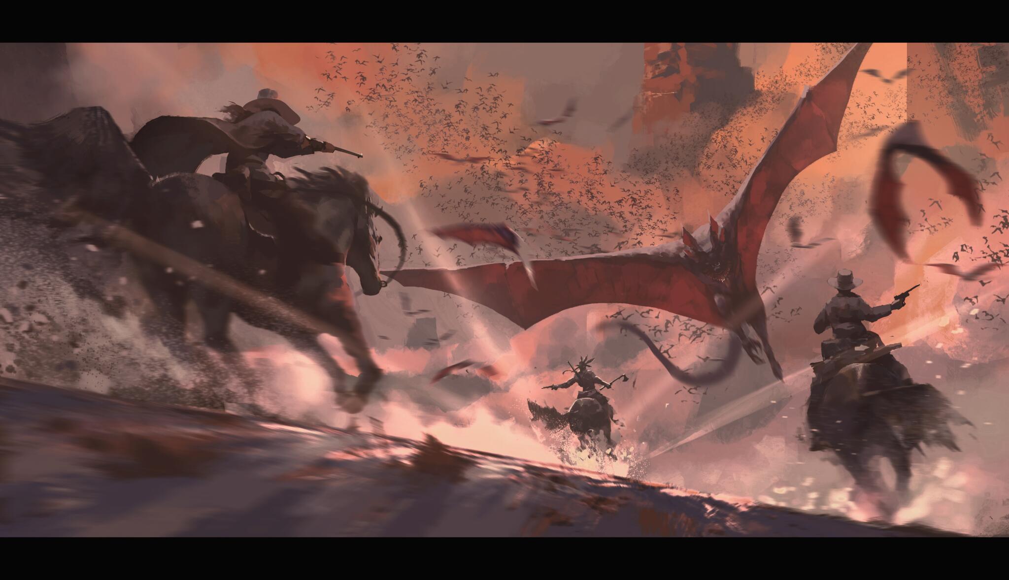 Discovery splash banner for Wanted in Hell Discord server
