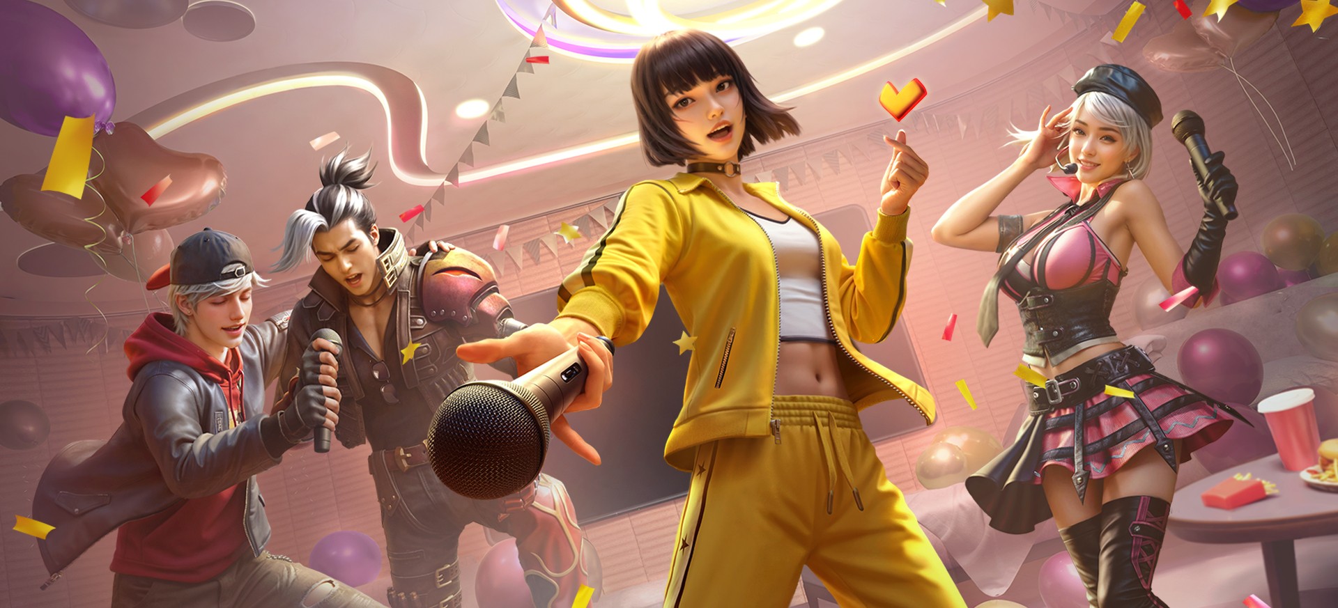 Discovery splash banner for Garena Free Fire MEA Discord server