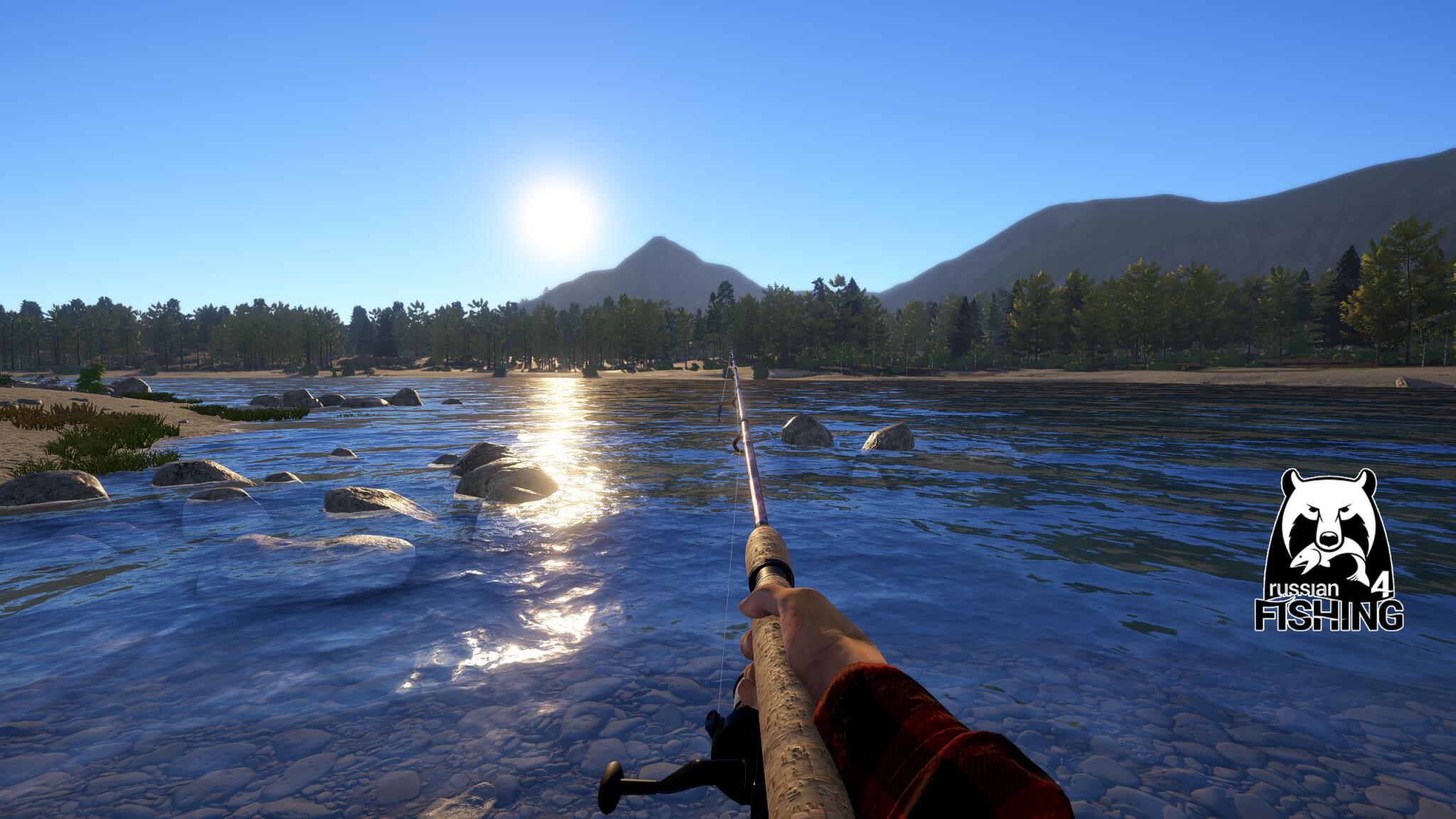 Discovery splash banner for Russian Fishing 4 EN Discord server