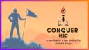 Discovery splash banner for ConquerHSC Discord server