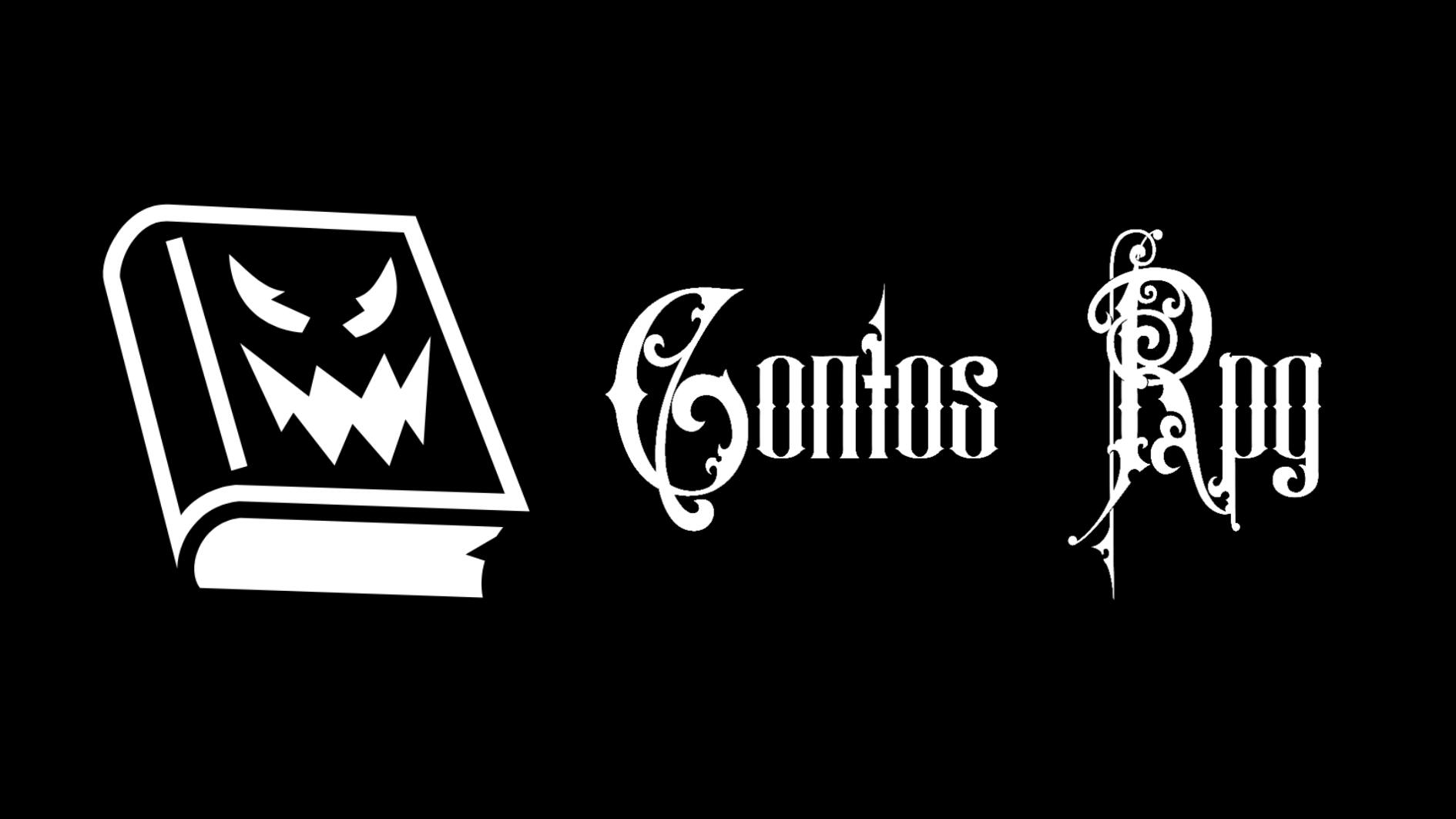 Discovery splash banner for Contos RPG Discord server