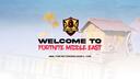 Discovery splash banner for Fortnite Middle East Discord server