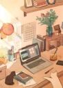 Discovery splash banner for Penpals, Journaling, and Stationery Discord server