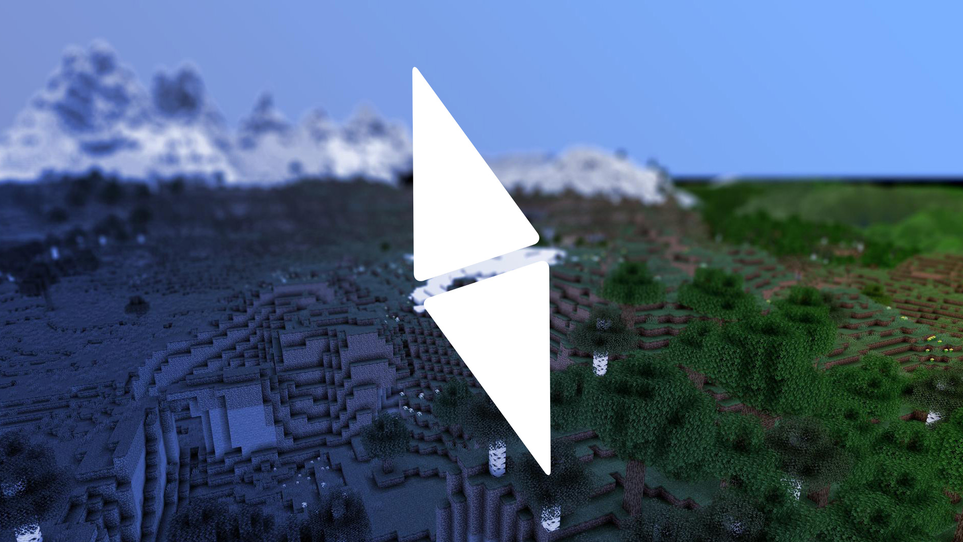 Discovery splash banner for BlueMap Discord server