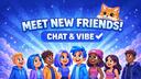 Discovery splash banner for Friendscord | Make New Friends • Hangout Server  • Chill  • Cat •  Voice Chat •  Teens Discord server