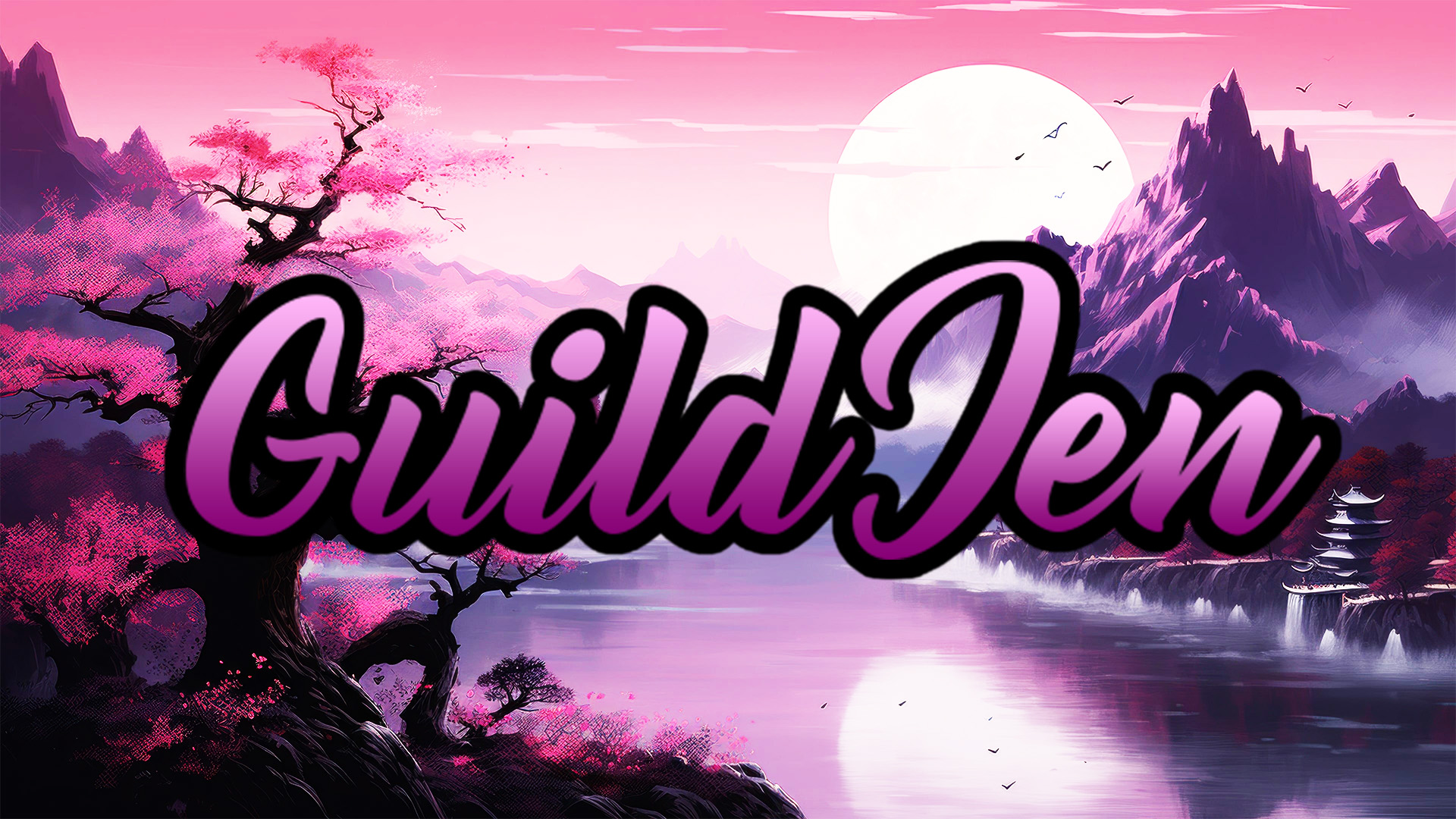 Discovery splash banner for GuildJen Discord server