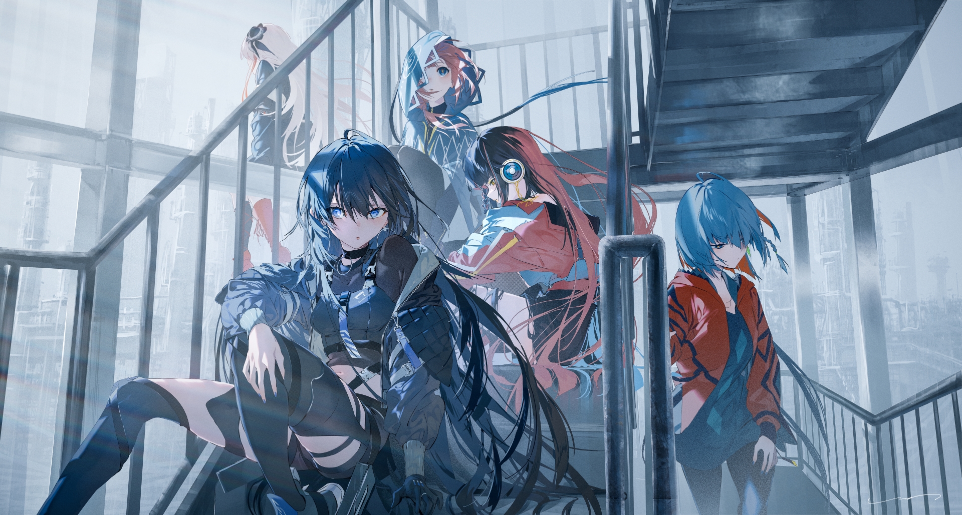 Discovery splash banner for Kamitsubaki English Community Discord server