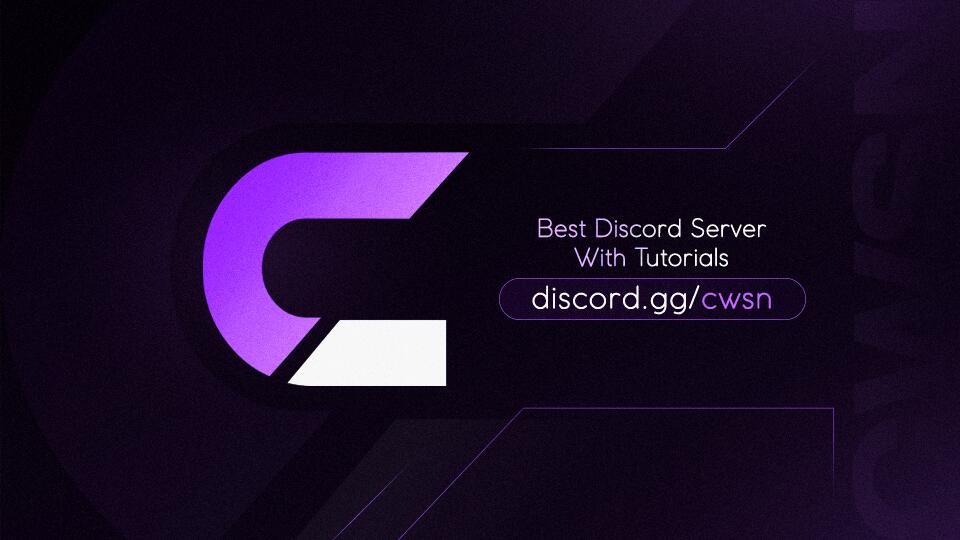 Discovery splash banner for CWSN Discord server
