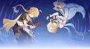 Discovery splash banner for ✦ Traveler Mains ✧ Discord server