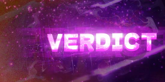 Discovery splash banner for Verdict Discord server
