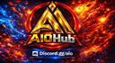 Discovery splash banner for AIOHub Discord server