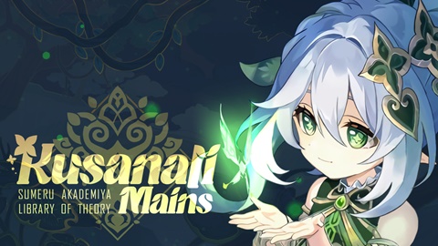 Discovery splash banner for Kusanali Mains | The Akademiya Discord server
