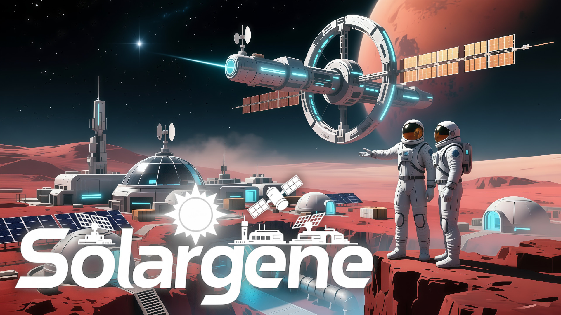 Discovery splash banner for Solargene Discord server