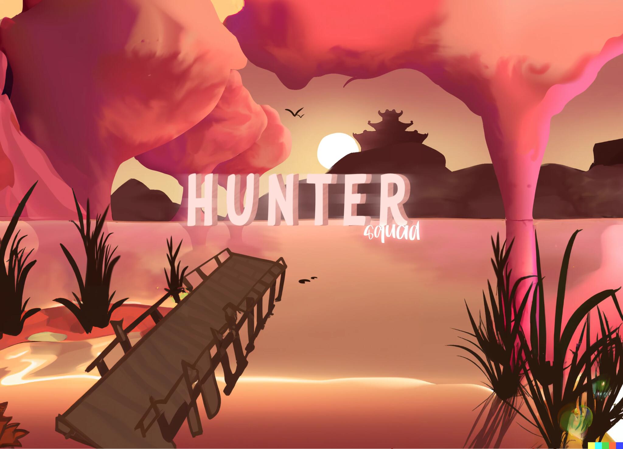 Discovery splash banner for Hunters 🏹✨ | #1 NG Guild Discord server
