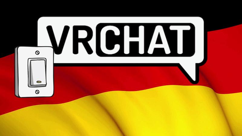 Discovery splash banner for VRChat Germany Discord server