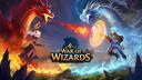 Discovery splash banner for War of Wizards Discord server