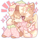 Discovery icon for 🍰 bisu's bakery ₊ ⊹ art ₊ ocs ₊ social ₊ gaming Discord server