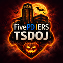 Discovery icon for 🎃 TSDOJ FivePD & ERS 🎃 Discord server